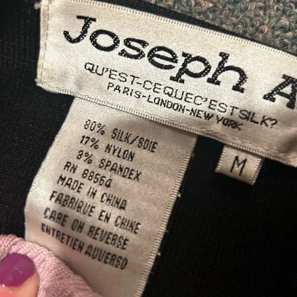 Joseph A Unique Retro Party Top - Picture 2 of 4